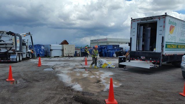 Fixed facility spill