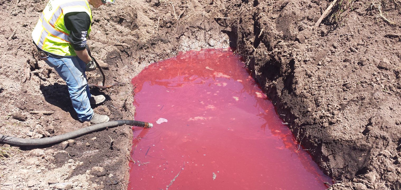 Gas & Water Spill