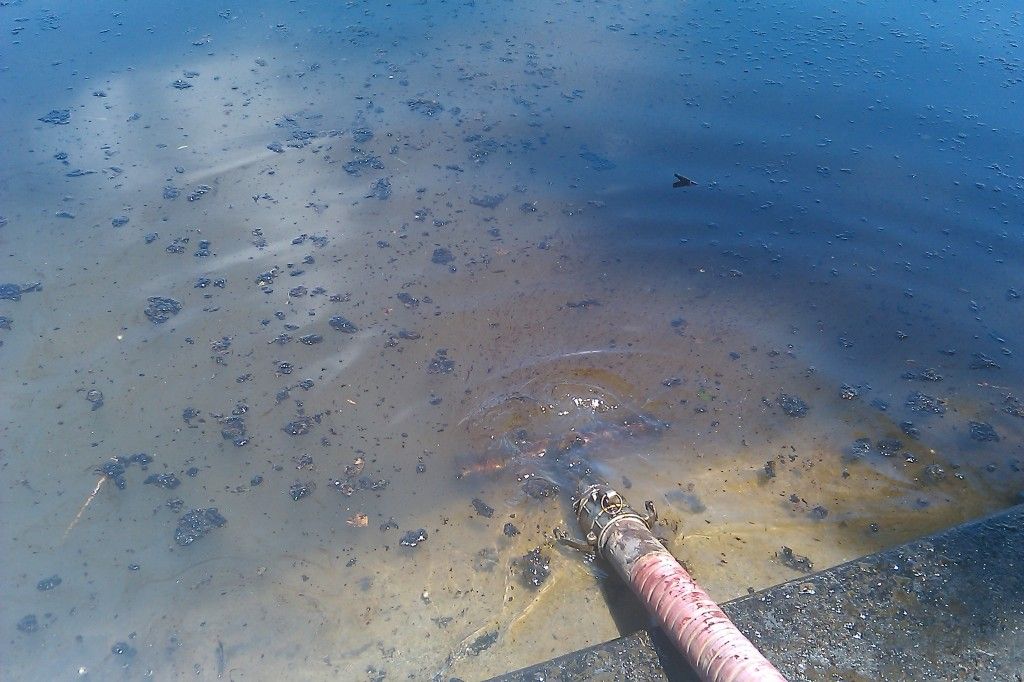 Oil in water remediation